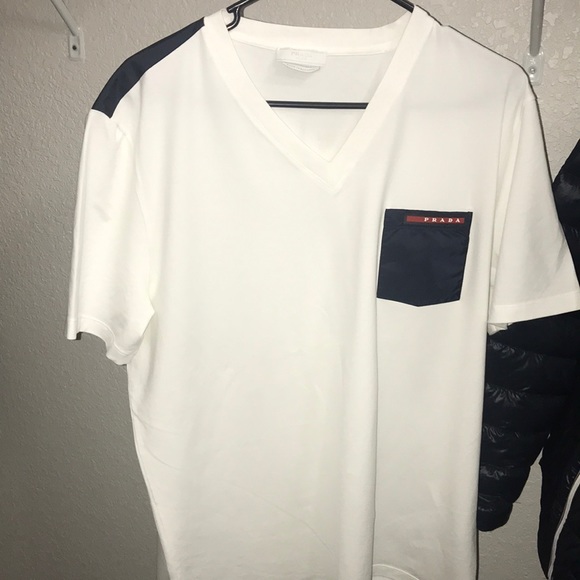 prada pocket t shirt